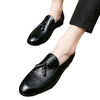 Men's Black Slippers, Style 5079