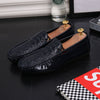Men's Black Loafers, Style 9831