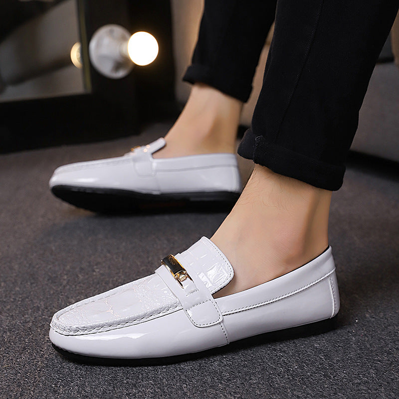 2024summereasiest for matchmen loafers men's social korean style lazy casual shoes hairstylist brigh 3
