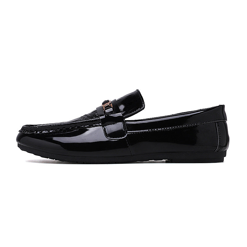 2024summereasiest for matchmen loafers men's social korean style lazy casual shoes hairstylist brigh 4