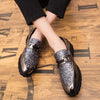 Men's Black Formal Shoes, Pointed Toe, Business, Style 7287