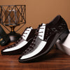 Spring new arrival: glossy leather dress shoes for men - business formal, plus sizes available