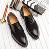 Men's Black Formal Shoes, Business, British Style, Style 3543