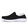 Men's Black Casual Shoes, Woven