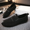 Men's Black Loafers, Breathable, Style 2759