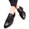 Men's Black Formal Shoes, Business, British Style, Style 3543