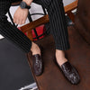 Men's Black Loafers, Style 9831