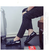 Men's Black Loafers, Style 9223
