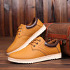 Men's Black Leather Casual Shoes, Style 1527