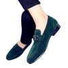 Men's Black Leather Formal Shoes, British Style, Style 3191