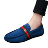 Men's Blue Loafers, Style 3287