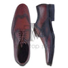 Men's Black Leather Formal Shoes, Style 9703