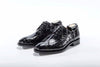 Men's Black Leather Formal Shoes, Style 7351