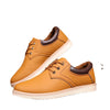 Men's Black Leather Casual Shoes, Style 1527