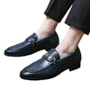 Men's Leather Loafers, Business, Style 8583
