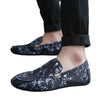 Men's Black Loafers, Style 3703