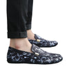 Men's Black Loafers, Style 3703