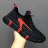 Men's Black Casual Shoes, Woven, Breathable