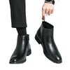Men's Leather Chelsea Boots, British Style