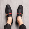 Men's Leather Formal Shoes, Pointed Toe, Slip-On, Style 5767