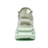 Men's Green Sneakers, Breathable