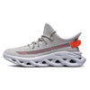 Men's Gray Sneakers, Breathable