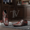 Men's Black Leather Formal Shoes, Style 9975