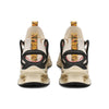 Men's Gold Mesh Sneakers, Breathable