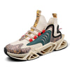 Men's Gold Mesh Sneakers, Breathable