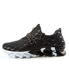 Men's Black Mesh Sneakers, Breathable, Style 0647