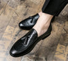 Men's Black Slippers, Style 5079