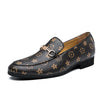 Men's Brown Moccasin Loafers, Party