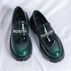 Men's Leather Loafers, Platform