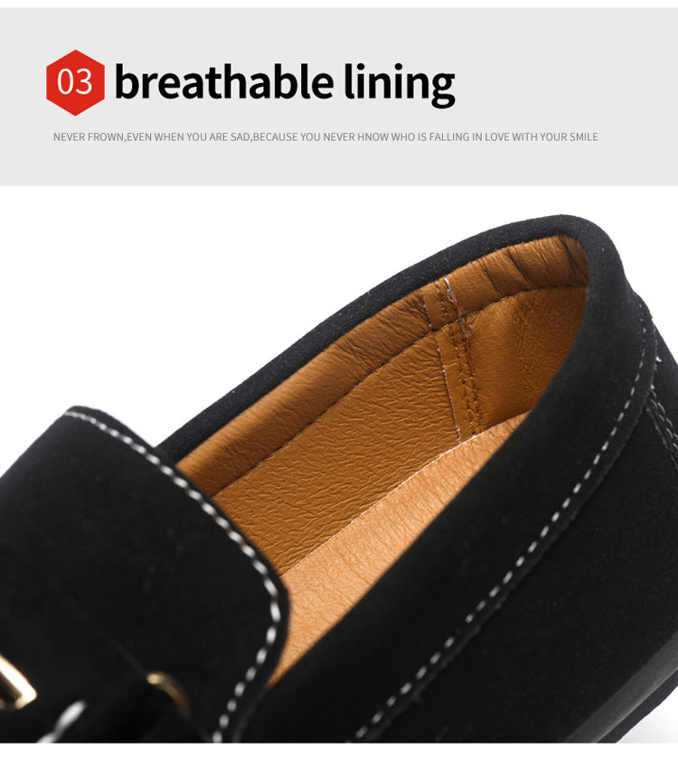 Spring autum social casual shoes trendy shoes beanie shoes men's lazy shoes loafers slip-on men's sh 11