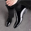 Men's Leather Formal Shoes, Pointed Toe, Business, Style 4535