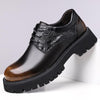 Men's Leather Formal Shoes, Business, Thick Sole