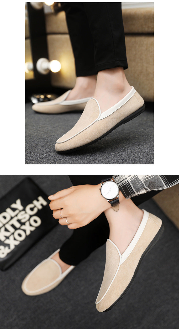 Spring autum social casual shoes trendy shoes beanie shoes men's lazy shoes loafers slip-on men's sh