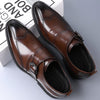 Men's Leather Casual Shoes, Embroidered