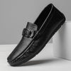 Men's Leather Loafers, Business, Breathable, Style 2167