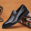 Men's Leather Loafers, Business, British Style, Style 4231