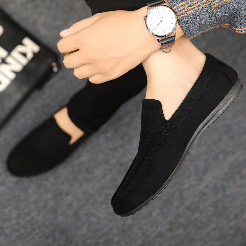 Spring autum social casual shoes trendy shoes beanie shoes men's lazy shoes loafers slip-on men's sh 3
