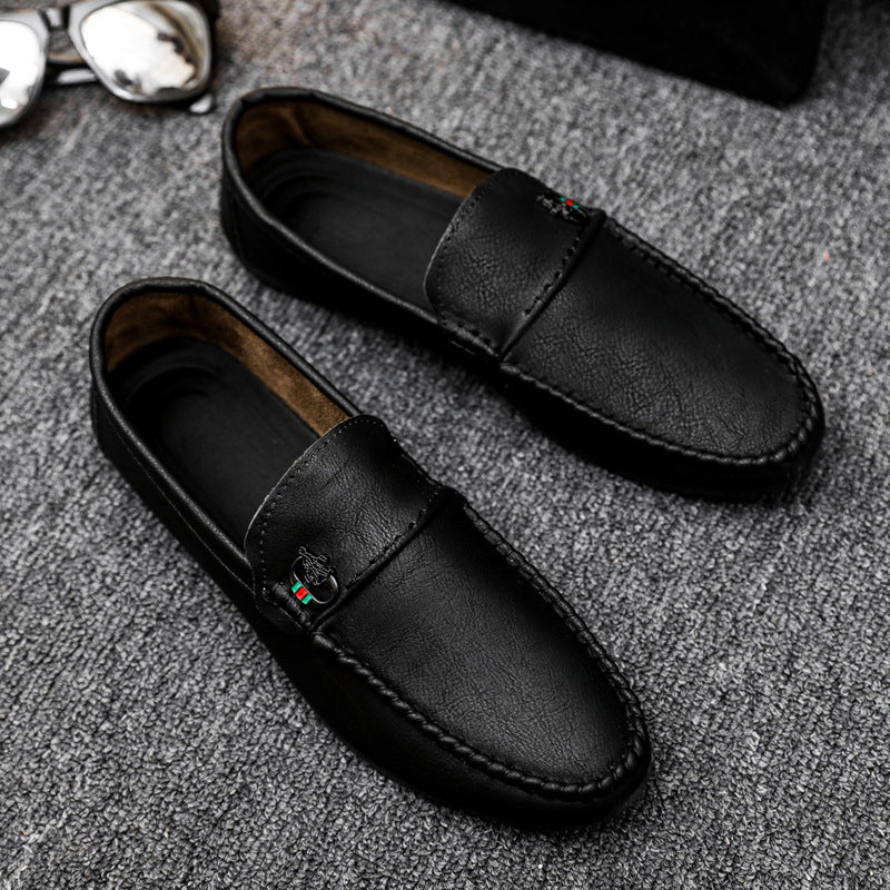 British style new breathable slip-on loafers - summer korean fashion versatile moccasins for me 5