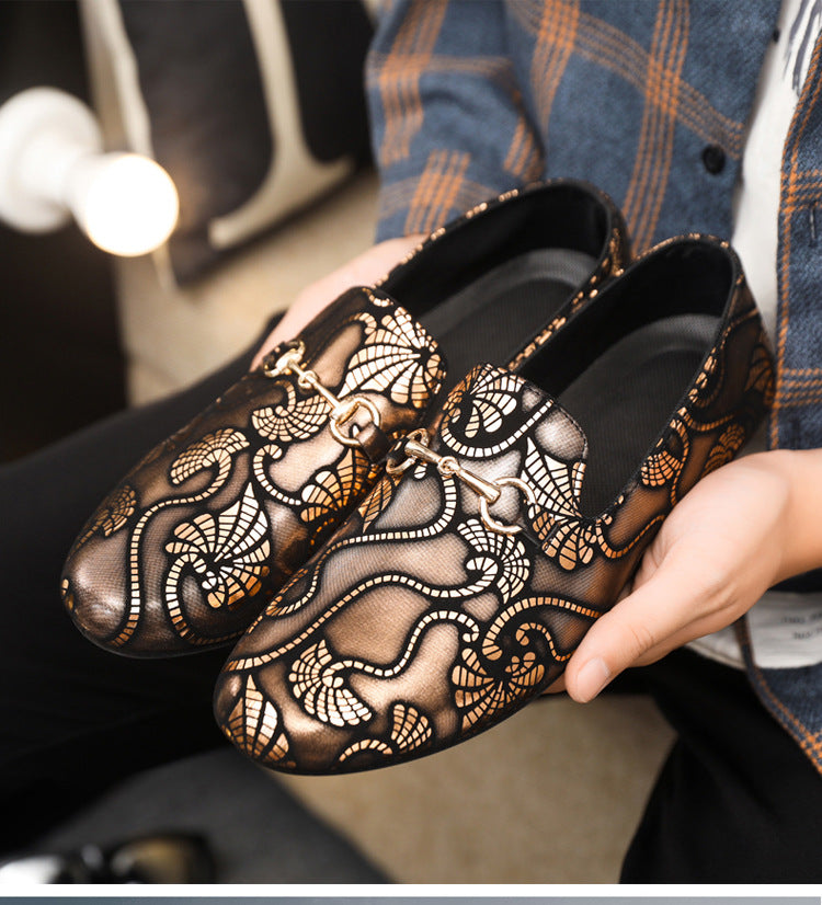 Spring autum social casual shoes trendy shoes beanie shoes men's lazy shoes loafers slip-on men's sh