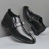 Men's Leather Formal Shoes, Pointed Toe, Business, Style 9175