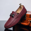 Men's Leather Loafers, Slip-On, British Style, Style 8647