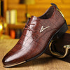 Men's Leather Formal Shoes, Pointed Toe