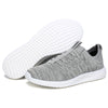 Men's Gray Sneakers, Woven