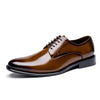 Men's Genuine Leather Derby Formal Shoes, Business, British Style
