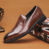 Men's Leather Loafers, Business, British Style, Style 4231