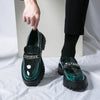 Men's Leather Loafers, Platform
